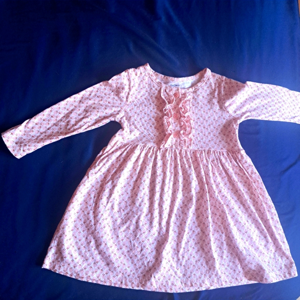 Carter Girl Toddler Long-Sleeved Dress